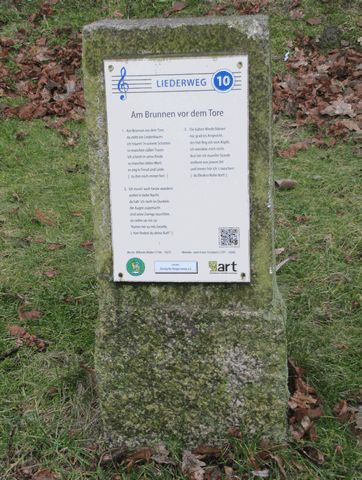 Markierung Liederweg Rehfelde - Werder - Zinndorf