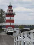 Leuchtturm im Hafendorf