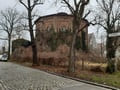 Historischer Gasometer am Graben