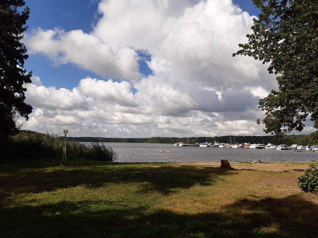 Blick vom Schmöckwitzer Werder auf den Krossinsee