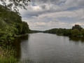 Blick von der Molchow-Brücke auf den Tetzensee