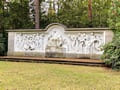 Südwestkirchhof Stahnsdorf, Christusdenkmal von Ludwig Manzel<BR />Foto von Ulrich Gießmann